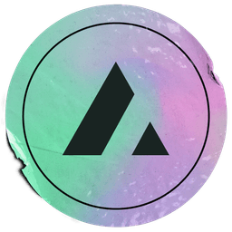 Acme Sticker, rainbow